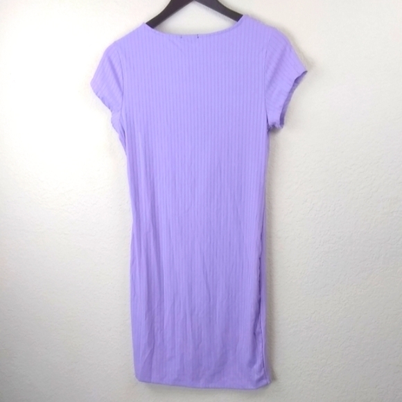 NWT Lavender T-shirt Dress - Picture 2 of 3